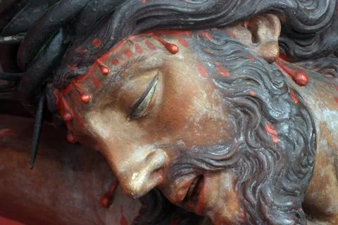 Jesus on the cross Stock Photos