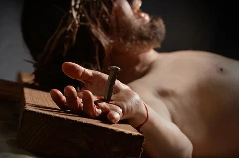 Jesus on the Cross Stock Photos