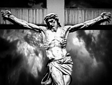 Jesus on a Cross Stock Photos