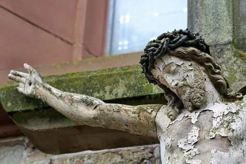 Jesus on the cross Stock Photos
