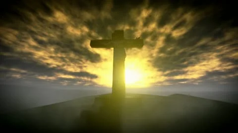 Jesus crucified Stock-Footage 20443689