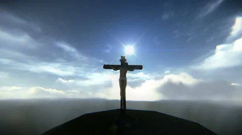 Jesus crucified Stock Footage 24791852