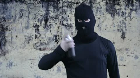 Jesus graffiti Stock Footage