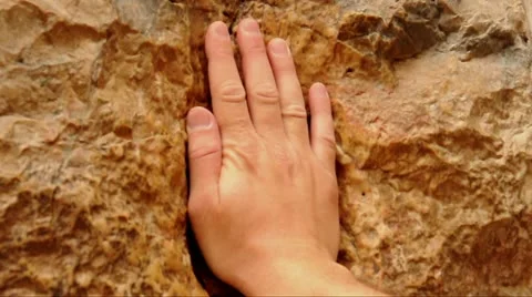 Jesus Hand Imprint. Stock Footage 20511392