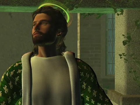 Jesus Stock Illustration