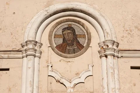Jesus Mosaic 写真素材
