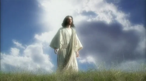 Jesus Mount of Blessing Stock Footage 362766