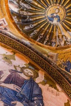 Jesus Mural Stock Photos