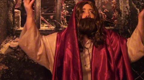 Jesus Praise The Lord Stock Footage 54445426