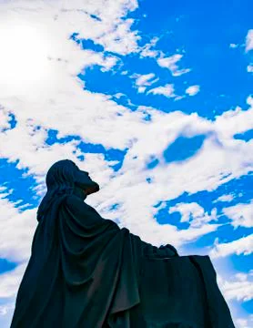 Jesus Praying Stock Photos