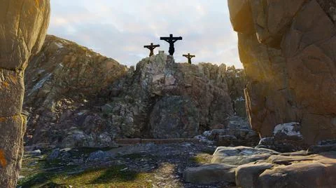 Jesus Rolling Stone Stock Photos