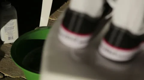 Jesus Shoes 動画素材 10562758