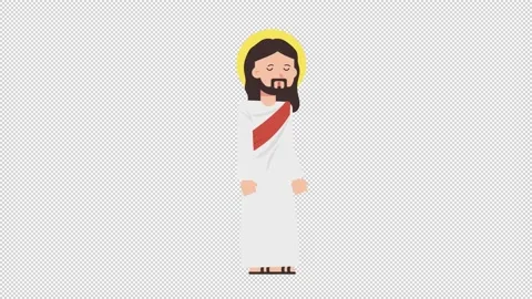 Jesus Sleepy Stock Footage 205036554