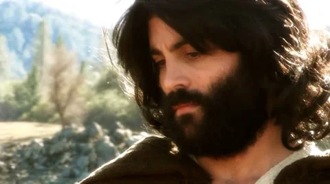 Jesus standing Stock Footage 26395728