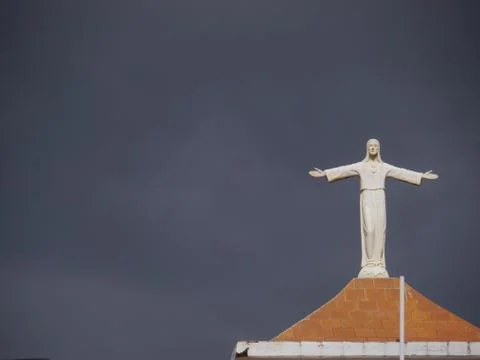 Jesus statue Stock Photos