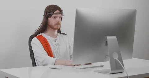 Jesus Writing Stock Footage ~ Royalty Free Stock Videos | Pond5
