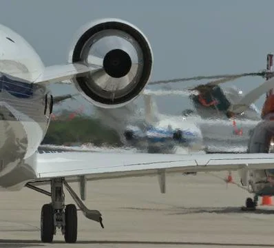 Jet aircraft Stock Photos
