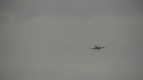 Jet airplane Stock Footage 494401