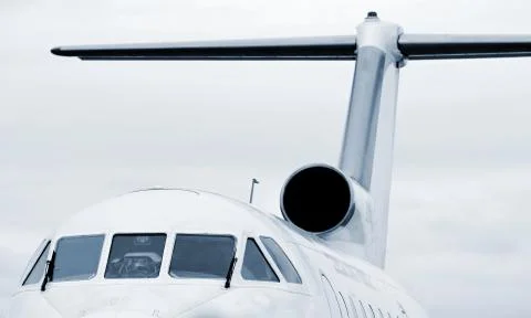 Jet airplane Foto stock
