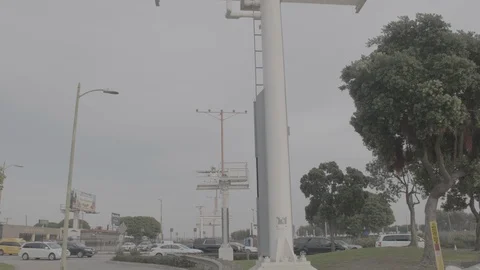 Jet Approaches 60p 2 Stock Footage 100274625