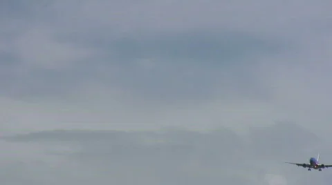 Jet approaching Stock Footage 623250