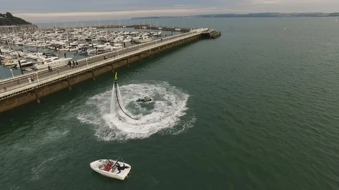 JET BOARD DAY Stock Footage 96239938