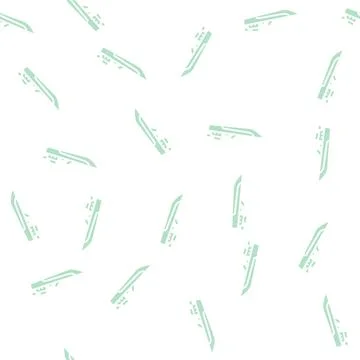 Jet boat glyph seamless pattern Stock Illustration
