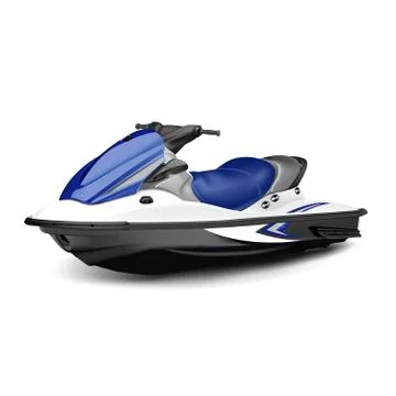 Jet boat Stock Illustration