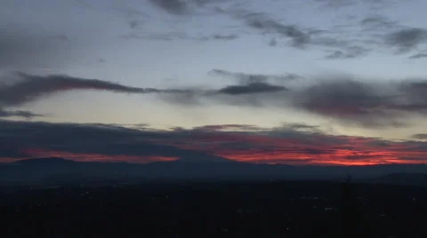 Jet Contrails Flying at Dawn Stock-Footage 45937280