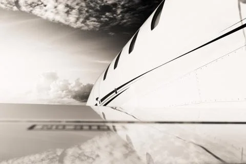Jet detail Stock Photos