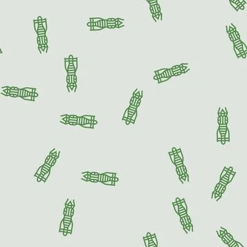 Jet engine aeronautical engineer line seamless pattern 스톡 일러스트