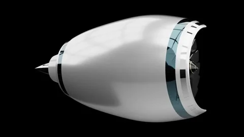 Jet engine components Stock Footage 249064310