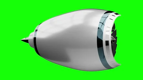 Jet engine components Stock Footage 249064410