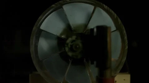 Jet Engine Demonstration. Flames. Slow Motion. Stock Footage 41206690