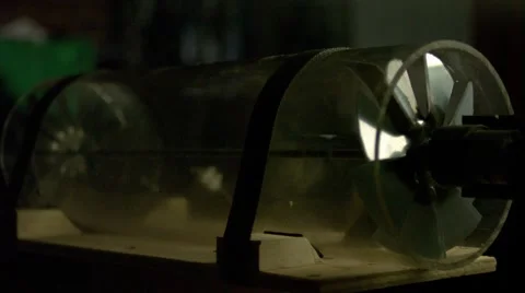 Jet Engine Demonstration. Flames. Slow Motion. Stock Footage 41206727