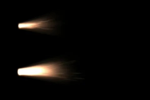 Jet engine flares Stock Footage 306657