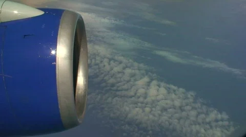 Jet Engine Stock Footage 294413