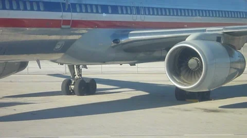 Jet Engine Stock Footage 7136406