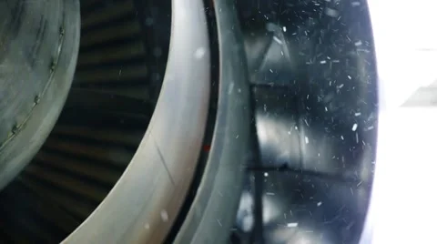 Jet engine Stock Footage 7544530
