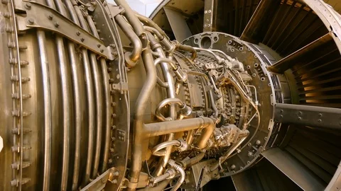 Jet engine Stock Footage 101013923