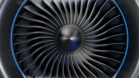 Jet engine 動画素材 204967463