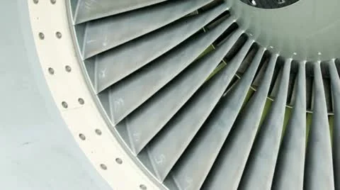 Jet engine intake Stock Footage 20544049