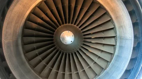 Jet engine intake Stock Footage 20544964