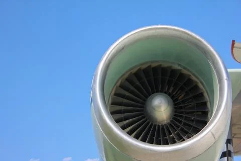 Jet Engine Stockfoto's
