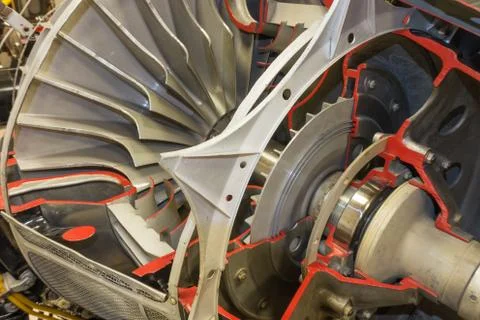 Jet engine Stock Photos
