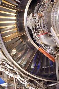 Jet engine Stock Photos