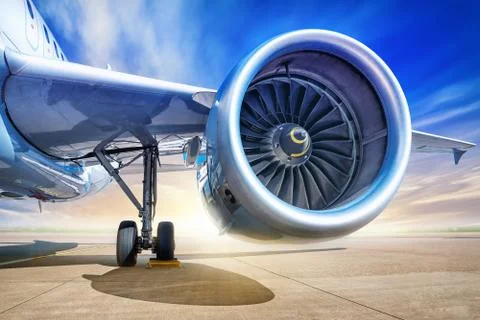Jet engine 스톡 사진