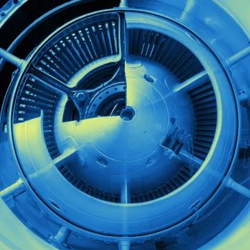 The jet engine Stock Photos