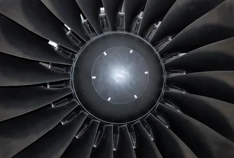 Jet engine Stock Photos