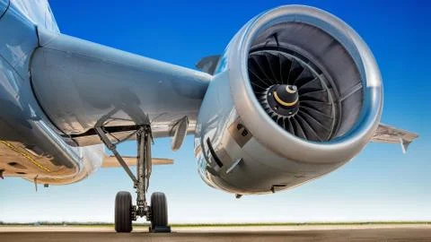 Jet engine 스톡 사진